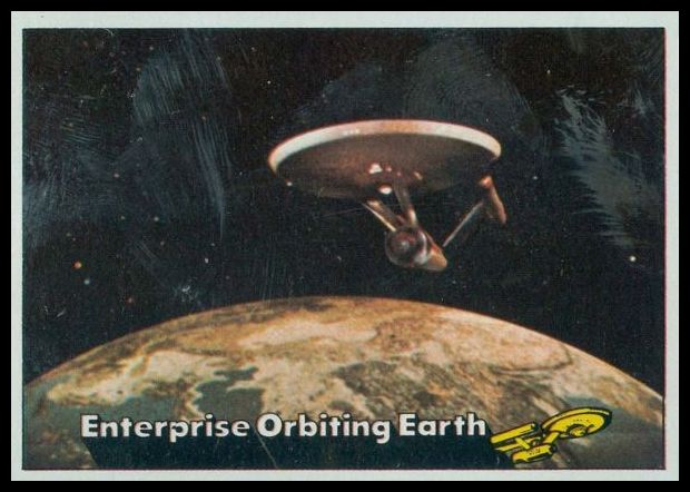 18 Enterprise Orbiting Earth